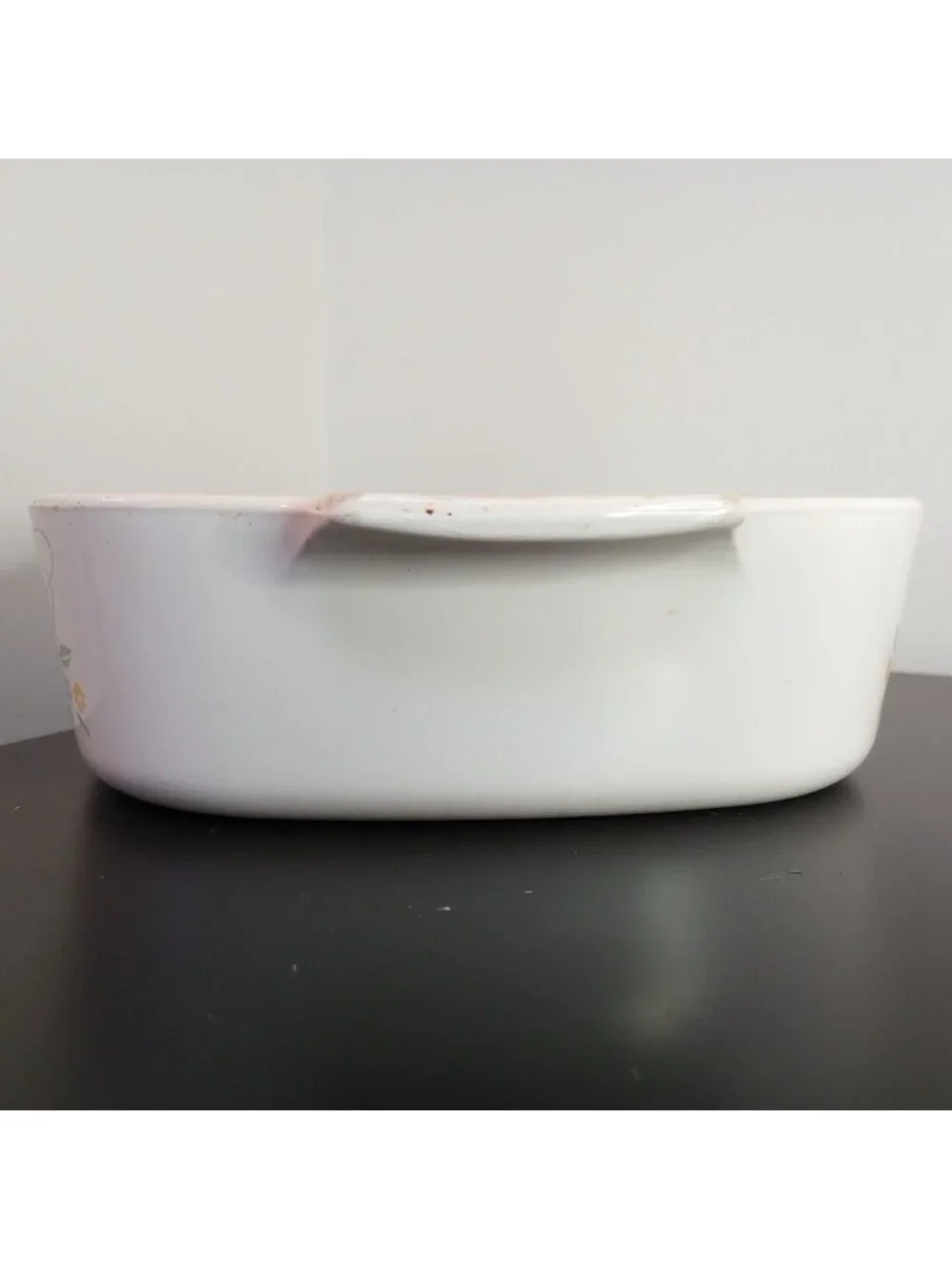 Corning Ware English Meadow Casserole Dish A-2-B 2 Liter No Lid Vintage